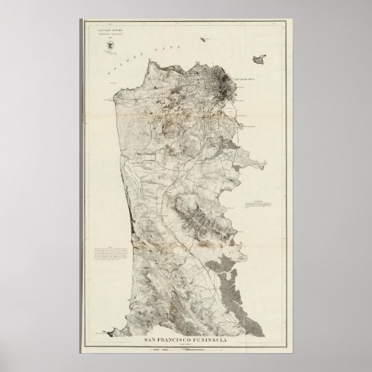 サンフランシスコ半島 ポスター (正面)