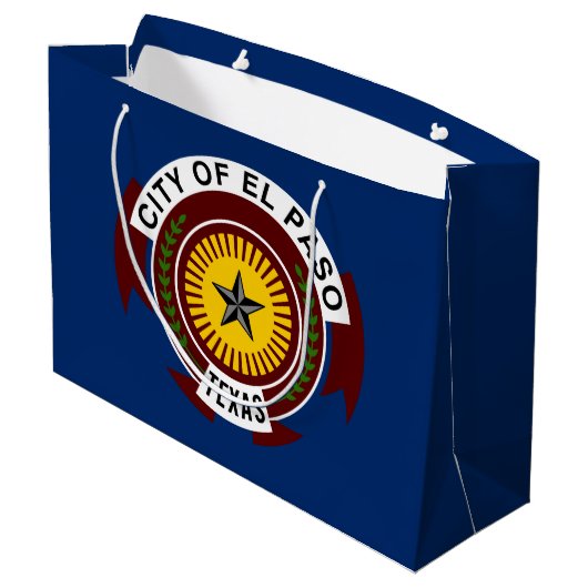 サンフランシスコ国旗、カリフォルニア大抱き枕 ラージペーパーバッグ (裏面アングル)