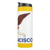 サンフランシスコ国旗、カリフォルニア・サーマル・タンブラー タンブラー (回転右)