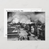 サンフランシスコ地震 ポストカード (正面/裏面)