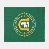 サンフランシスコ大学 フリースブランケット (正面(横))