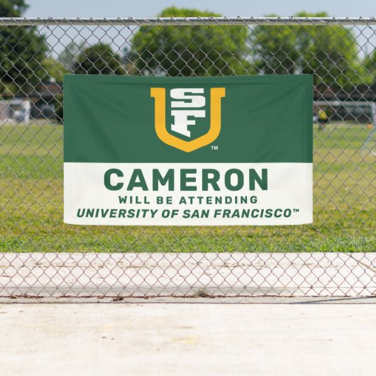 サンフランシスコ大学 | 出席する 横断幕 (インサイチュ)