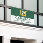 サンフランシスコ大学 | 出席する 横断幕 (ビルの外側)