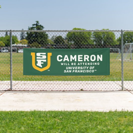 サンフランシスコ大学 | 出席する 横断幕 (インサイチュ)