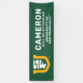 サンフランシスコ大学 | 出席する 横断幕 (縦)