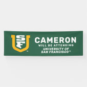 サンフランシスコ大学 | 出席する 横断幕 (横)