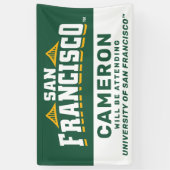 サンフランシスコ大学 | 出席する 横断幕 (縦)