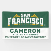 サンフランシスコ大学 | 出席する 横断幕 (横)