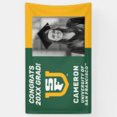 サンフランシスコ大学 | 出席する 横断幕 (縦)