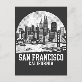 サンフランシスコ市カリフォルニア ポストカード