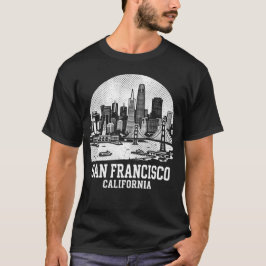 サンフランシスコ市カリフォルニア Tシャツ