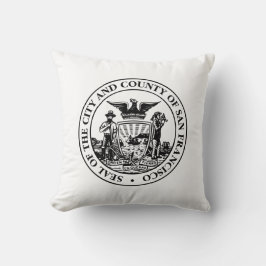 サンフランシスコ市印章（カリフォルニア州，アメリカ） クッション
