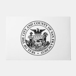 サンフランシスコ市印章（カリフォルニア州，アメリカ） ドアマット