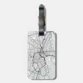 サンフランシスコ市地図と地形 ラゲッジタグ (裏面縦)