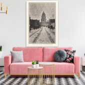 サンフランシスコ市役所8th St キャンバスプリント (インサイチュ (リビング))