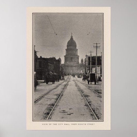 サンフランシスコ市役所8th St ポスター (正面)