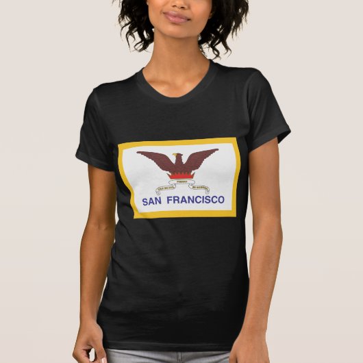 サンフランシスコ市旗 Tシャツ (正面)
