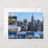 サンフランシスコ市観光都市景観アメリカ ポストカード (正面/裏面)