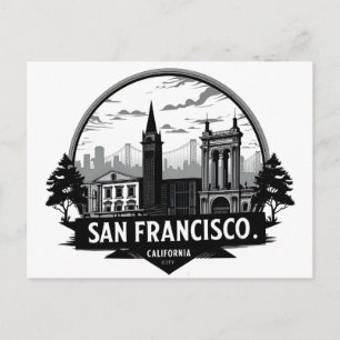 サンフランシスコ市 カリフォルニア州 アメリカ ポストカード