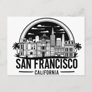 サンフランシスコ市 カリフォルニア州 アメリカ ポストカード