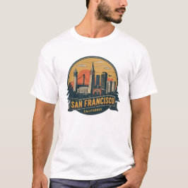 サンフランシスコ市 カリフォルニア州 アメリカ Tシャツ