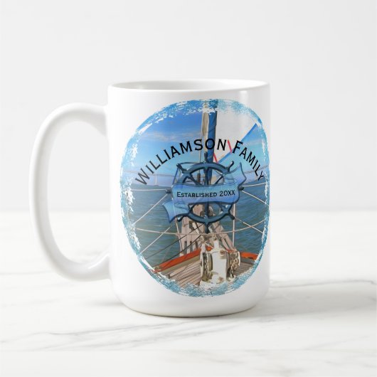 サンフランシスコ帆走0869 コーヒーマグカップ (左)