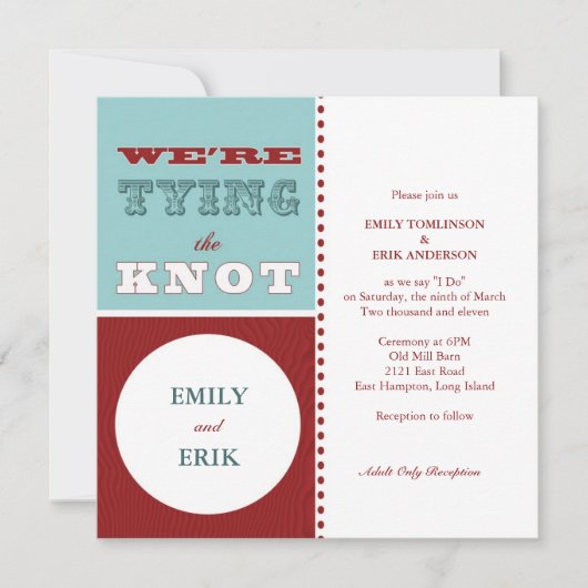 サンフランシスコ招待状:さくらんぼ雲 招待状 (正面)