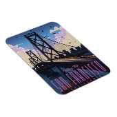 サンフランシスコ旅行のポスター マグネット (右側)