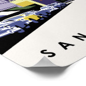 サンフランシスコ旅行ポスター ポスター (角)