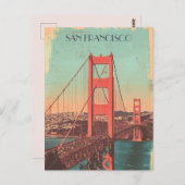 サンフランシスコ旅行 ポストカード (正面/裏面)