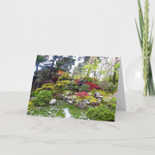 サンフランシスコ日本のティーガーデン#10カード カード (正面)
