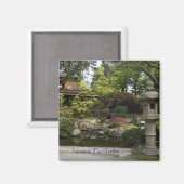 サンフランシスコ日本のティーガーデン#3マグネット マグネット (正面/裏面)