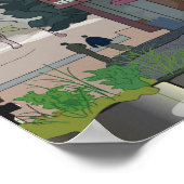 サンフランシスコ日本街ポスター ポスター (角)