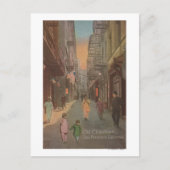 サンフランシスコ旧中華街通り ポストカード (正面)