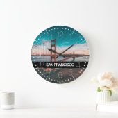 サンフランシスコ時計 ラージ壁時計 (ホーム)