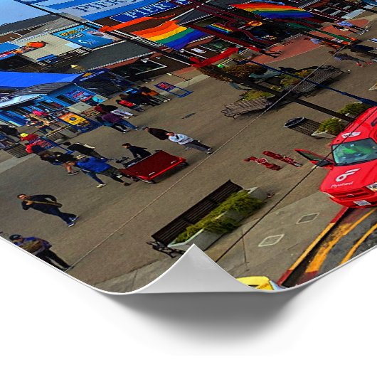 サンフランシスコ桟橋39プライド#1ポスター ポスター (角)