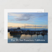 サンフランシスコ桟橋39 #1はがき ポストカード (正面/裏面)
