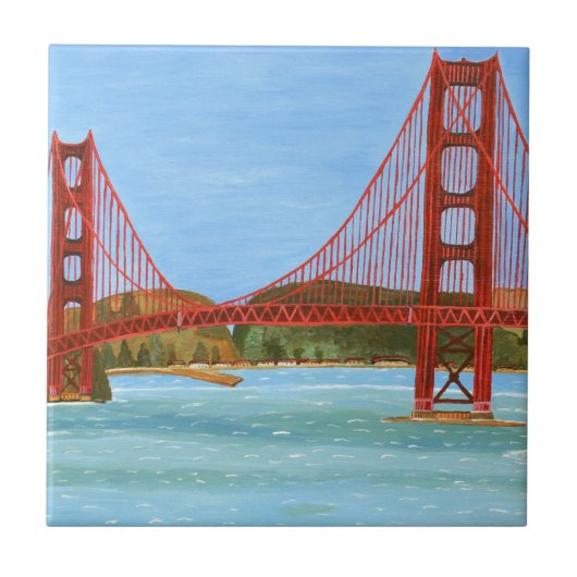 サンフランシスコ橋 タイル (正面)
