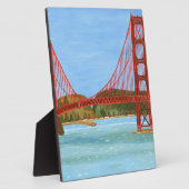 サンフランシスコ橋 フォトプラーク (側面)