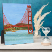 サンフランシスコ橋 フォトプラーク (側面)