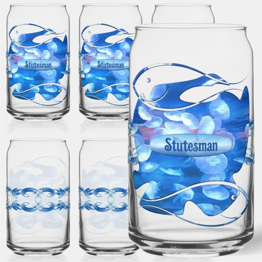 サンフランシスコ水族館クラゲ0925 ガラス缶