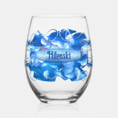 サンフランシスコ水族館クラゲ0925 ステムなしワイングラス (正面)