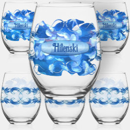 サンフランシスコ水族館クラゲ0925 ステムなしワイングラス