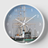サンフランシスコ海事国立歴史公園 壁時計 (正面)