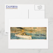 サンフランシスコ港の太平洋プライド、5月 ポストカード (正面/裏面)