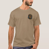 サンフランシスコ湾でUFOが米海軍を攻撃 Tシャツ (正面)