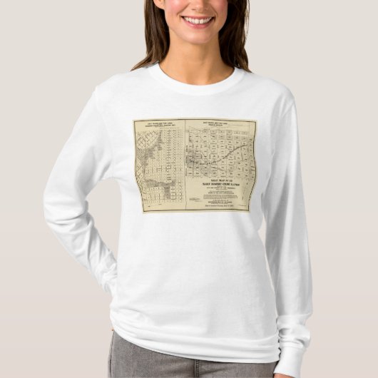 サンフランシスコ湾の塩性湿地2 Tシャツ (正面)