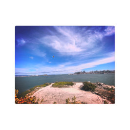 サンフランシスコ湾の景色 メタルプリント