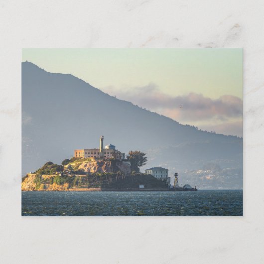 サンフランシスコ湾アルカトラズ島 ポストカード (正面)