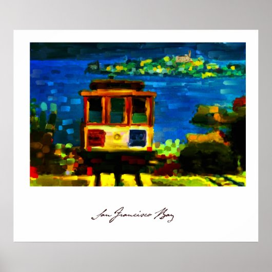 サンフランシスコ湾 ポスター (正面)
